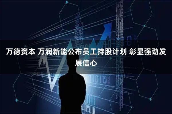 万德资本 万润新能公布员工持股计划 彰显强劲发展信心
