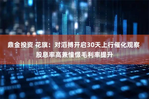 鼎金投资 花旗：对滔搏开启30天上行催化观察 股息率高兼憧憬毛利率提升